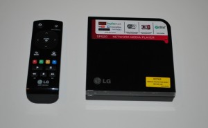 LG SP520 Remote and Unit